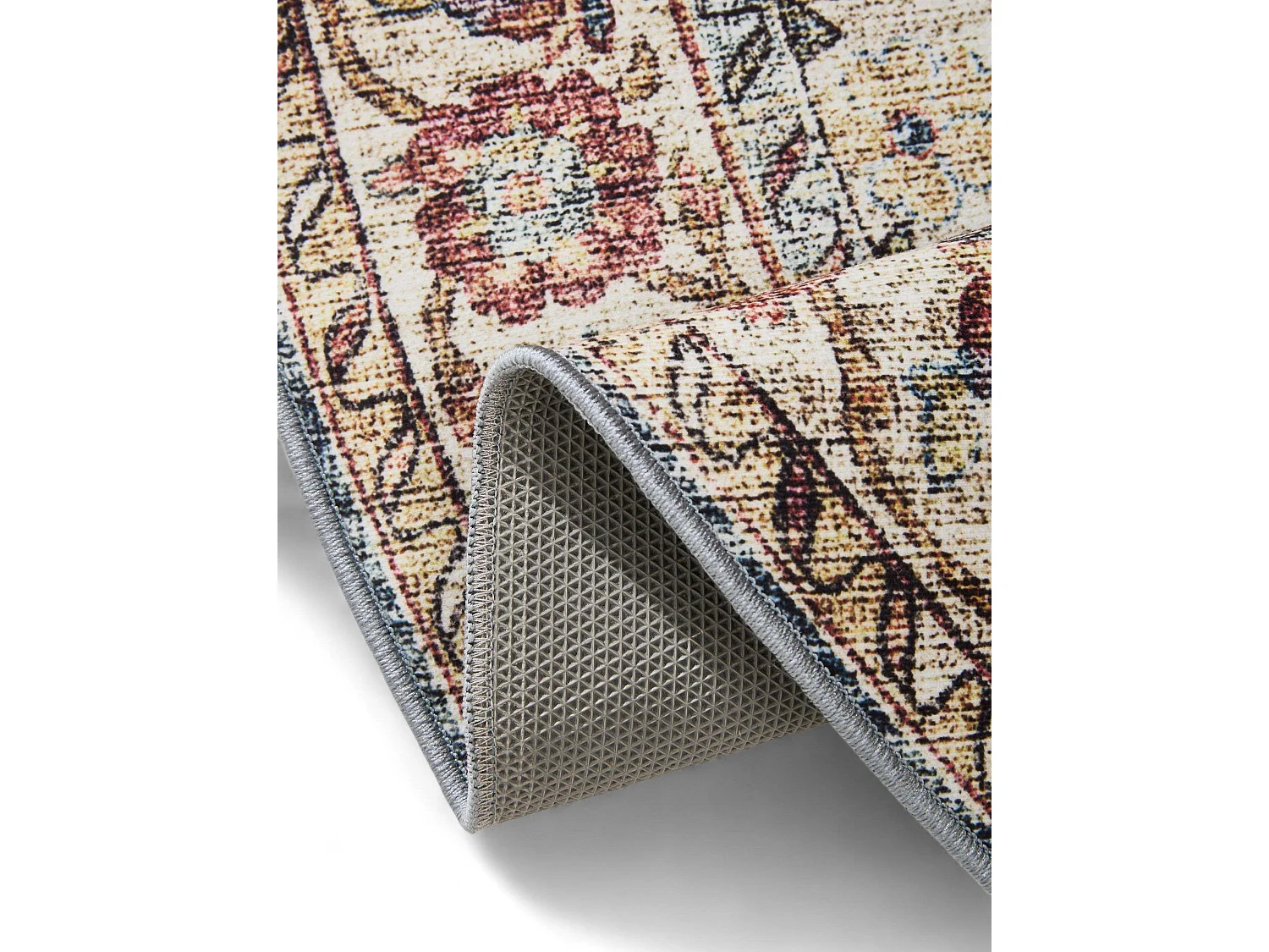 Tapis lavable George Multicouleur ø 160 cm rond