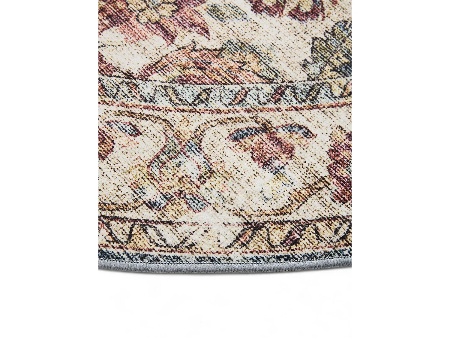 Tapis lavable George Multicouleur ø 160 cm rond