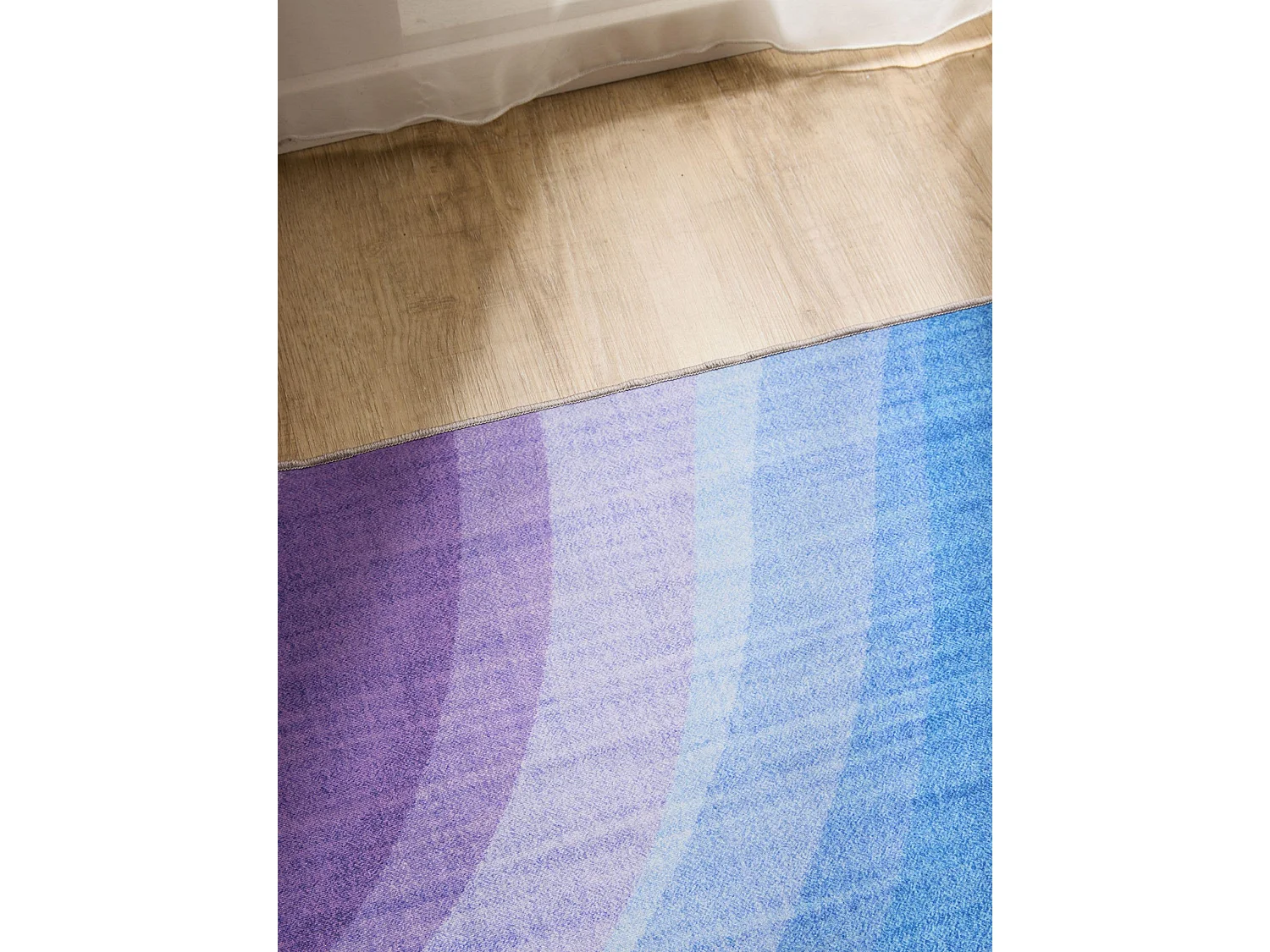 Tapis lavable George Multicouleur/Mauve 140x200 cm