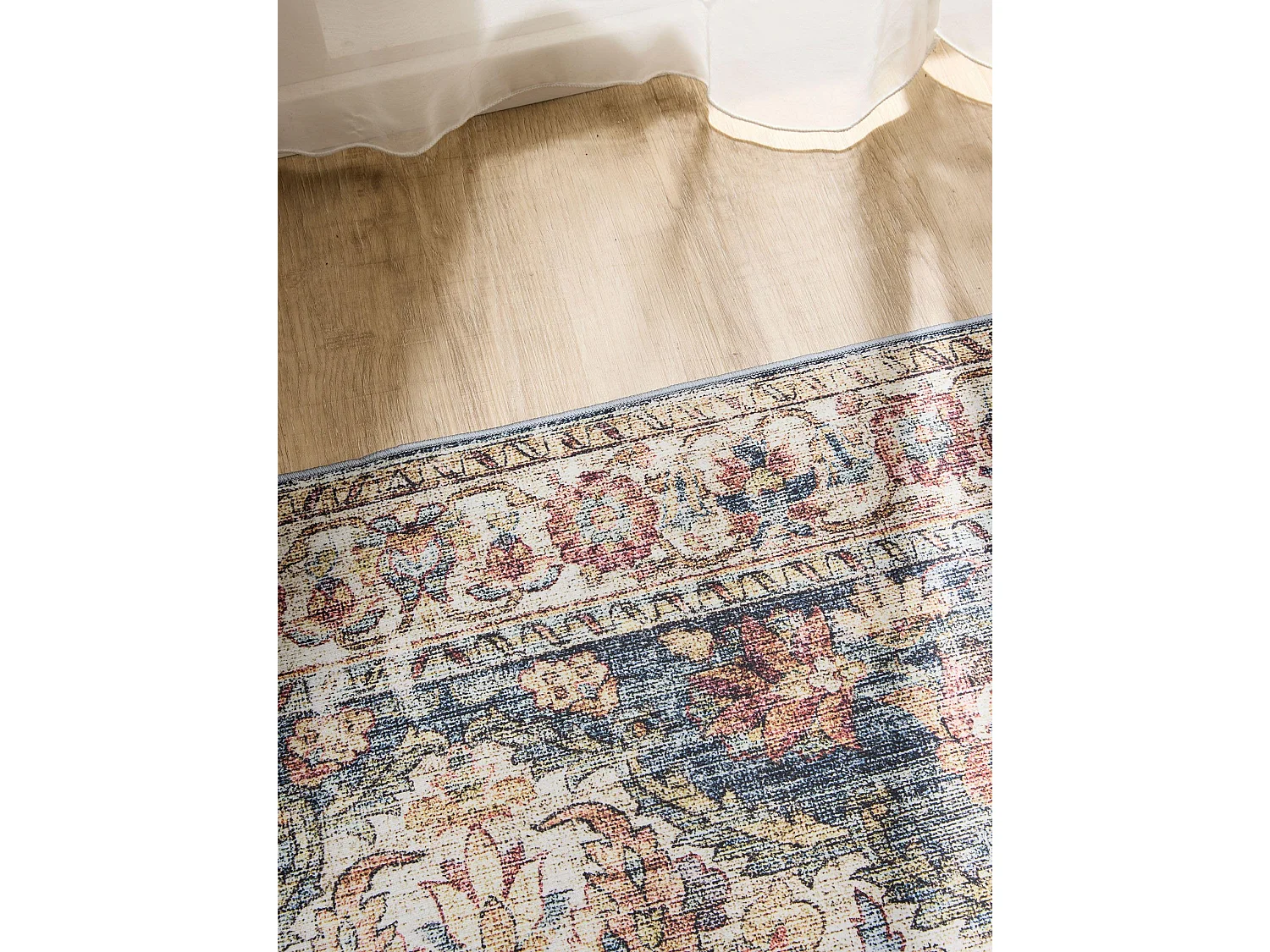 Tapis lavable George Multicouleur 60x120 cm