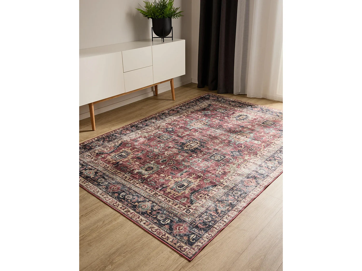 Tapis lavable George Multicouleur 80x150 cm