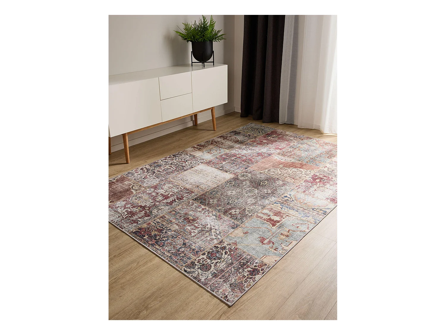 Tapis lavable George Multicouleur 300x400 cm