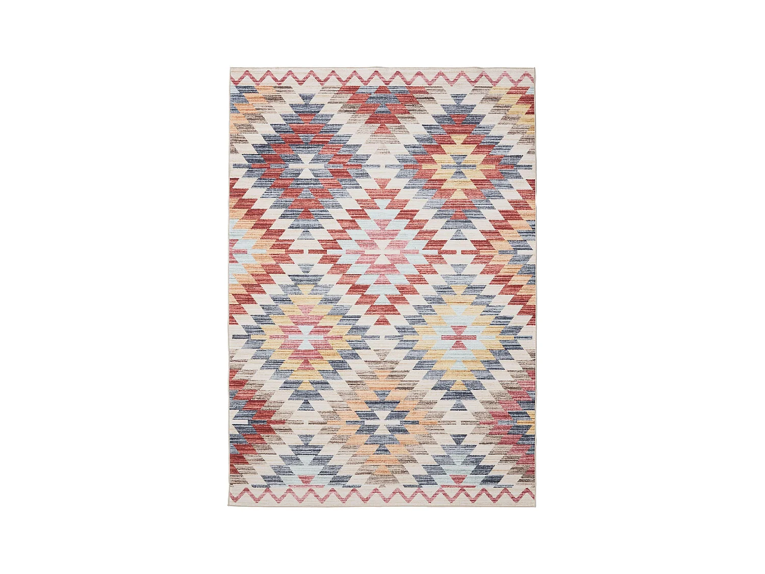 Tapis lavable George Multicouleur/Beige 140x200 cm