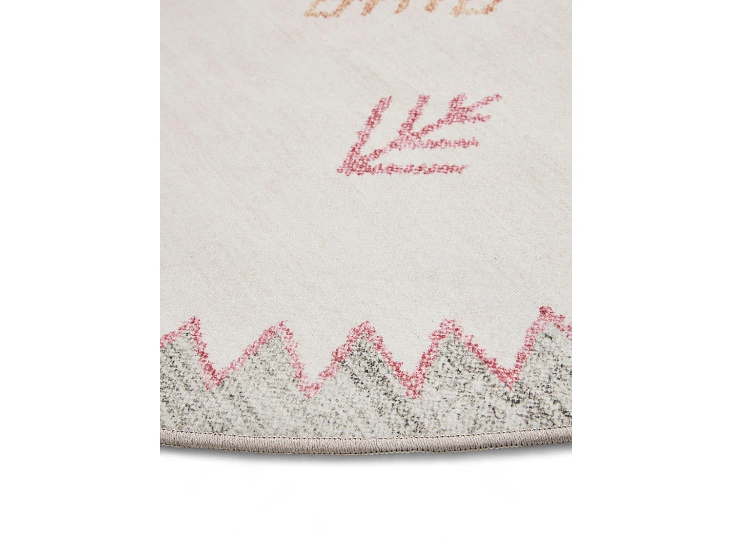 Tapis lavable George Multicouleur ø 160 cm rond