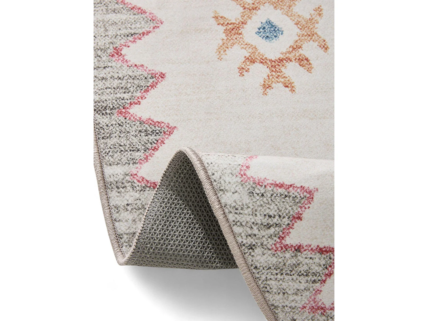 Tapis lavable George Multicouleur ø 160 cm rond