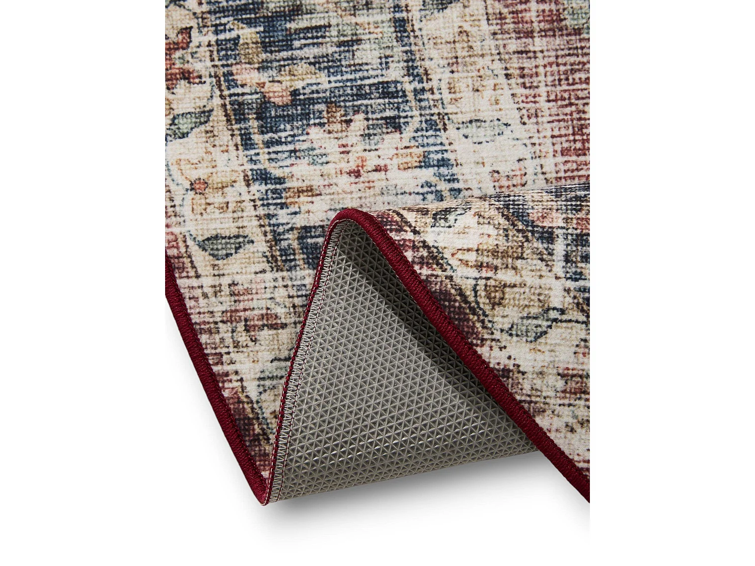 Tapis lavable George Multicouleur ø 120 cm rond