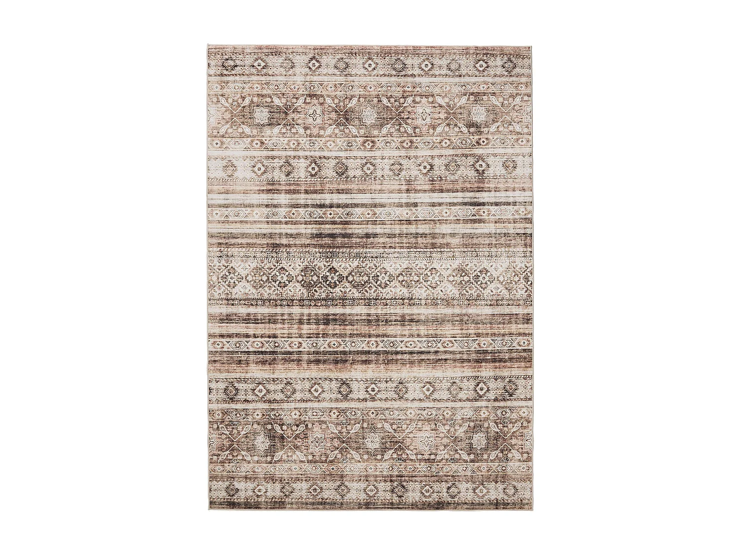 Tapis lavable George Marron 140x200 cm
