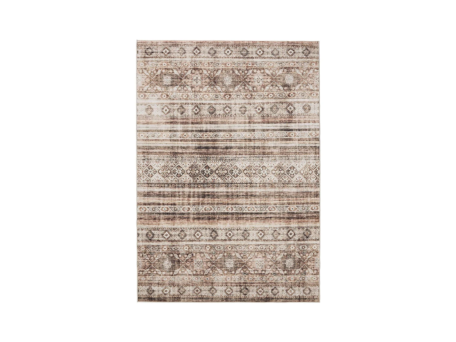 Tapis lavable George Marron 140x200 cm