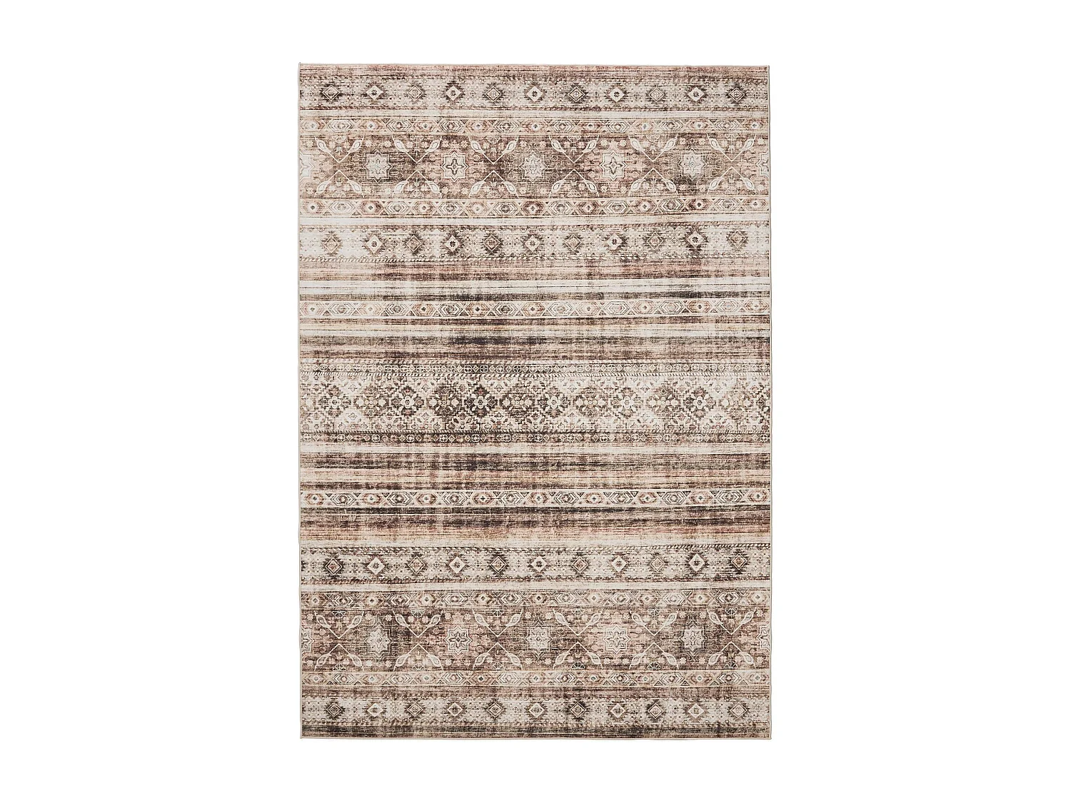 Tapis lavable George Marron 140x200 cm