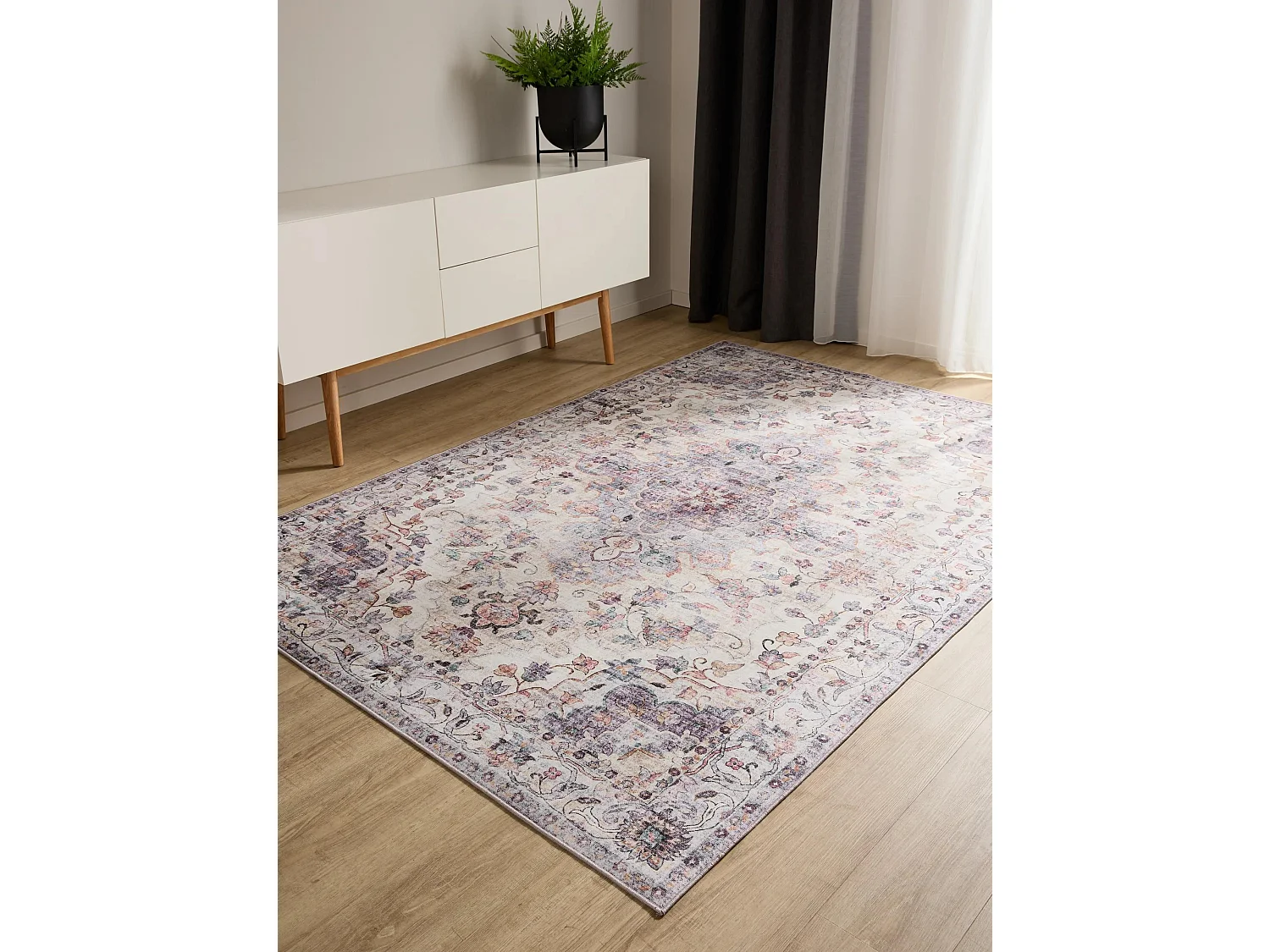Tapis lavable George Multicouleur 120x170 cm