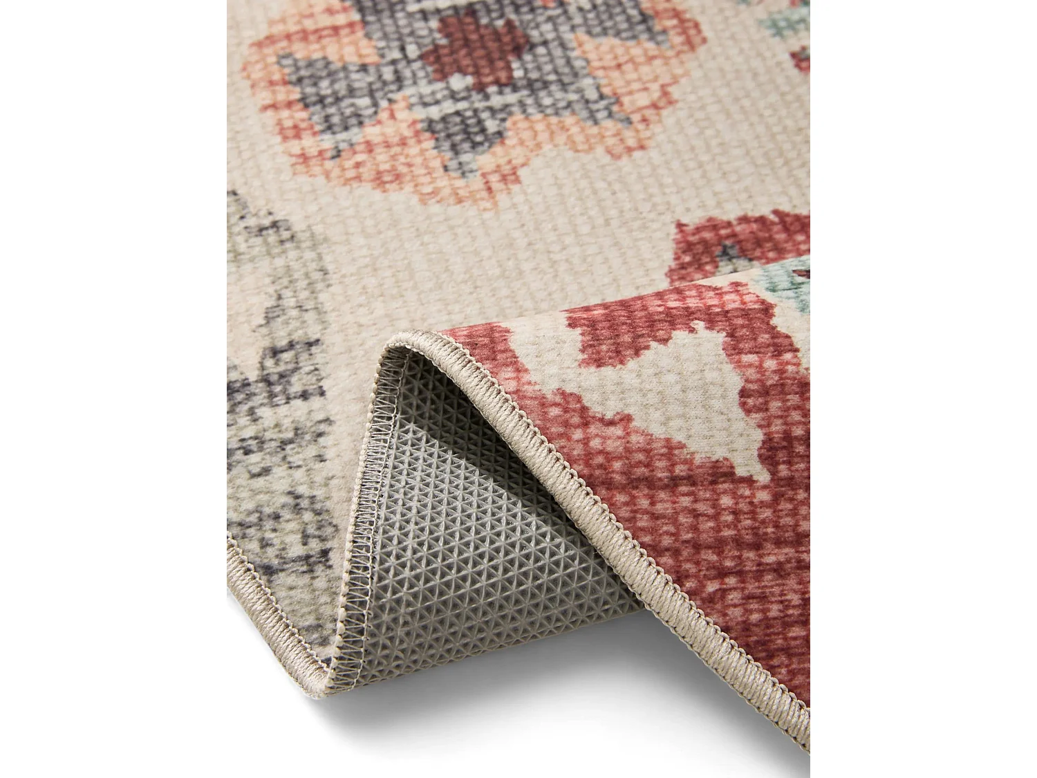 Tapis lavable George Multicouleur ø 120 cm rond