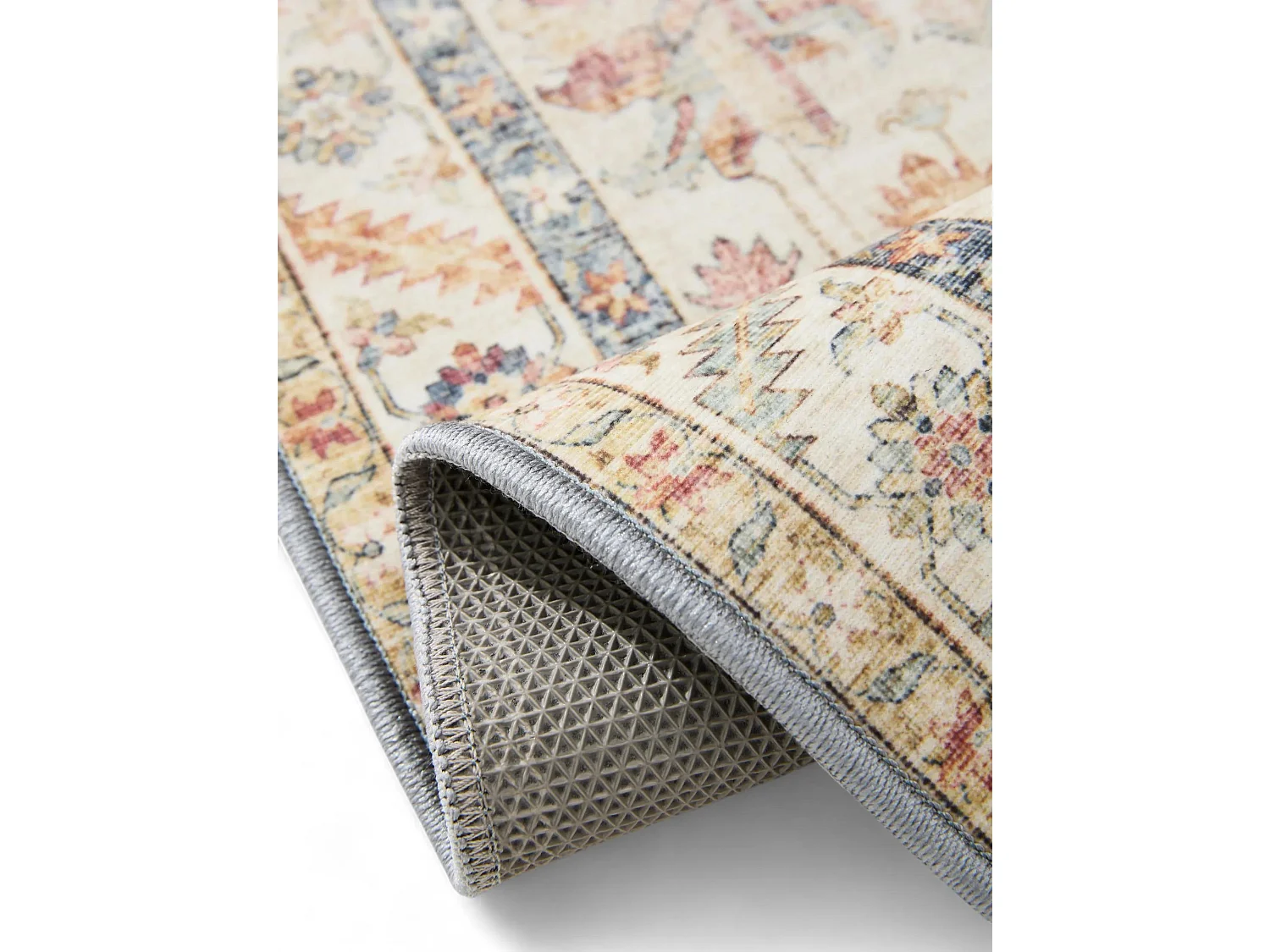 Tapis lavable George Multicouleur/Beige 300x400 cm