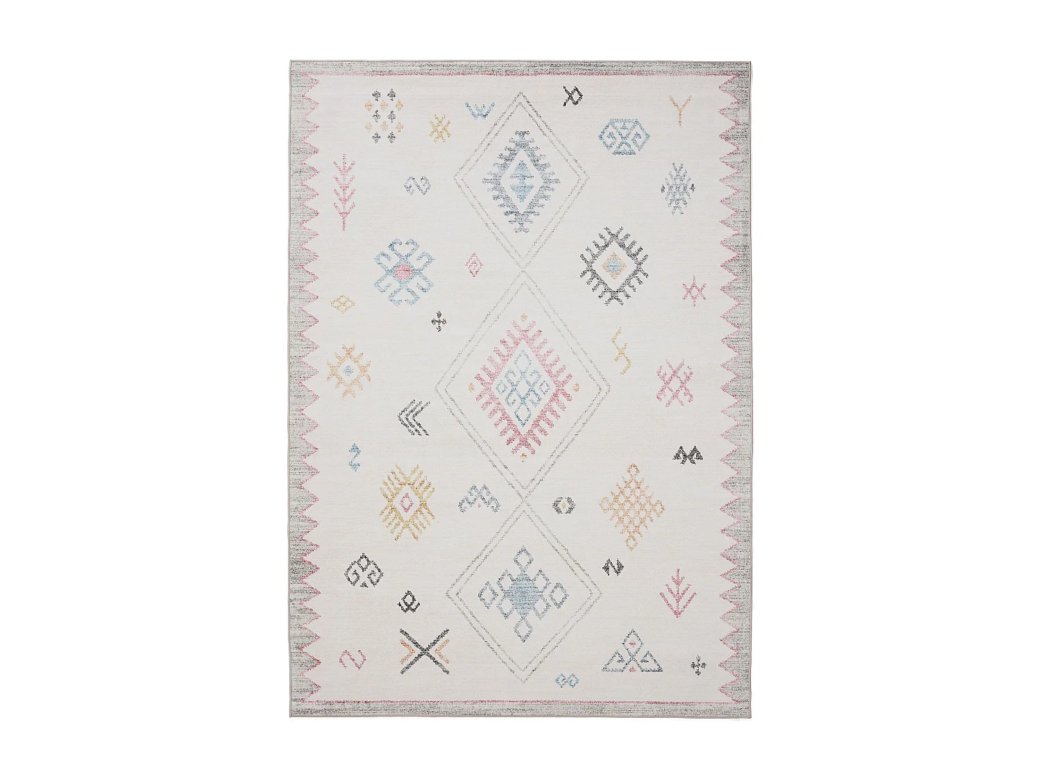 Tapis lavable George Multicouleur 140x200 cm