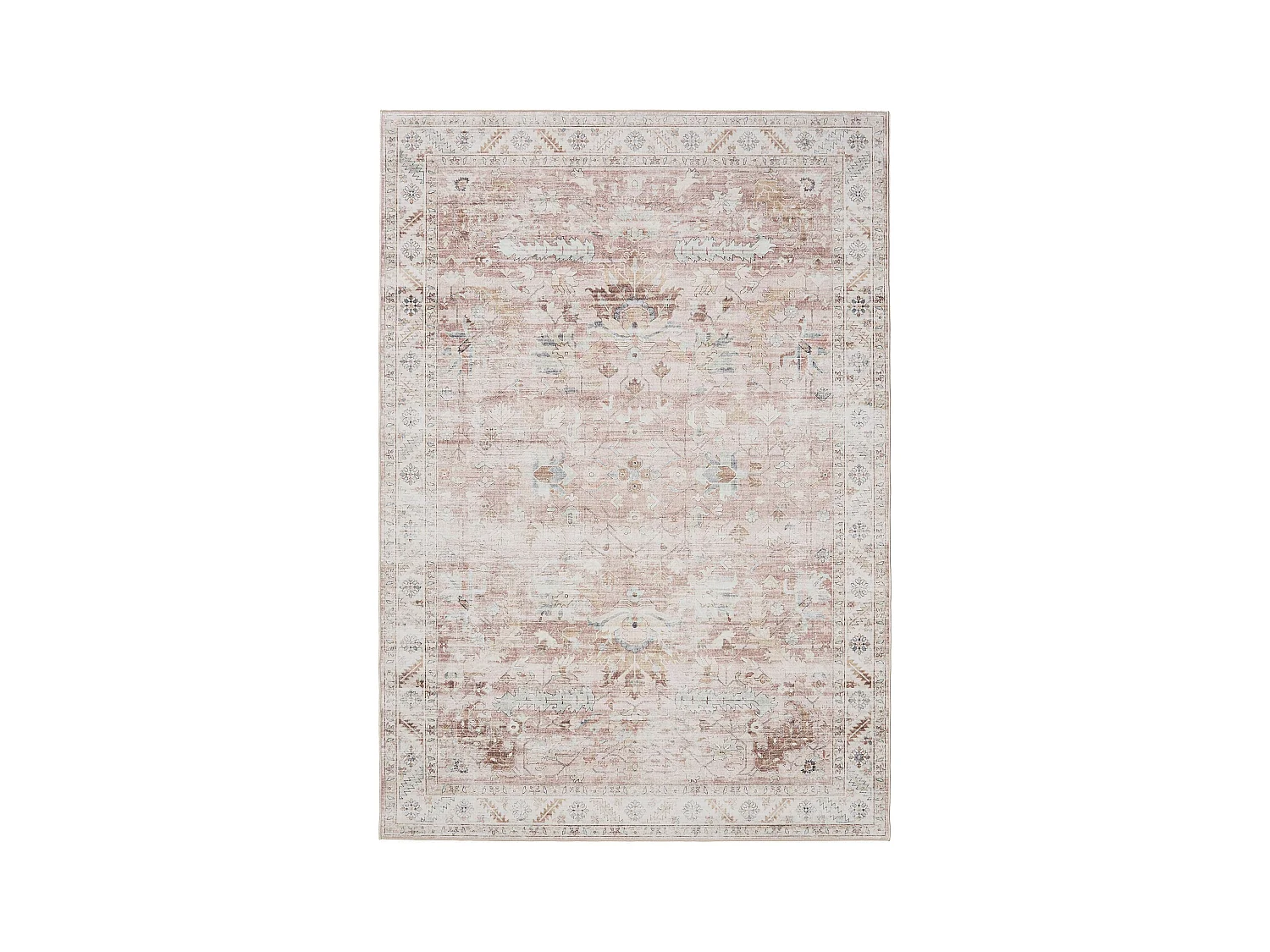Tapis lavable George Rose 140x200 cm