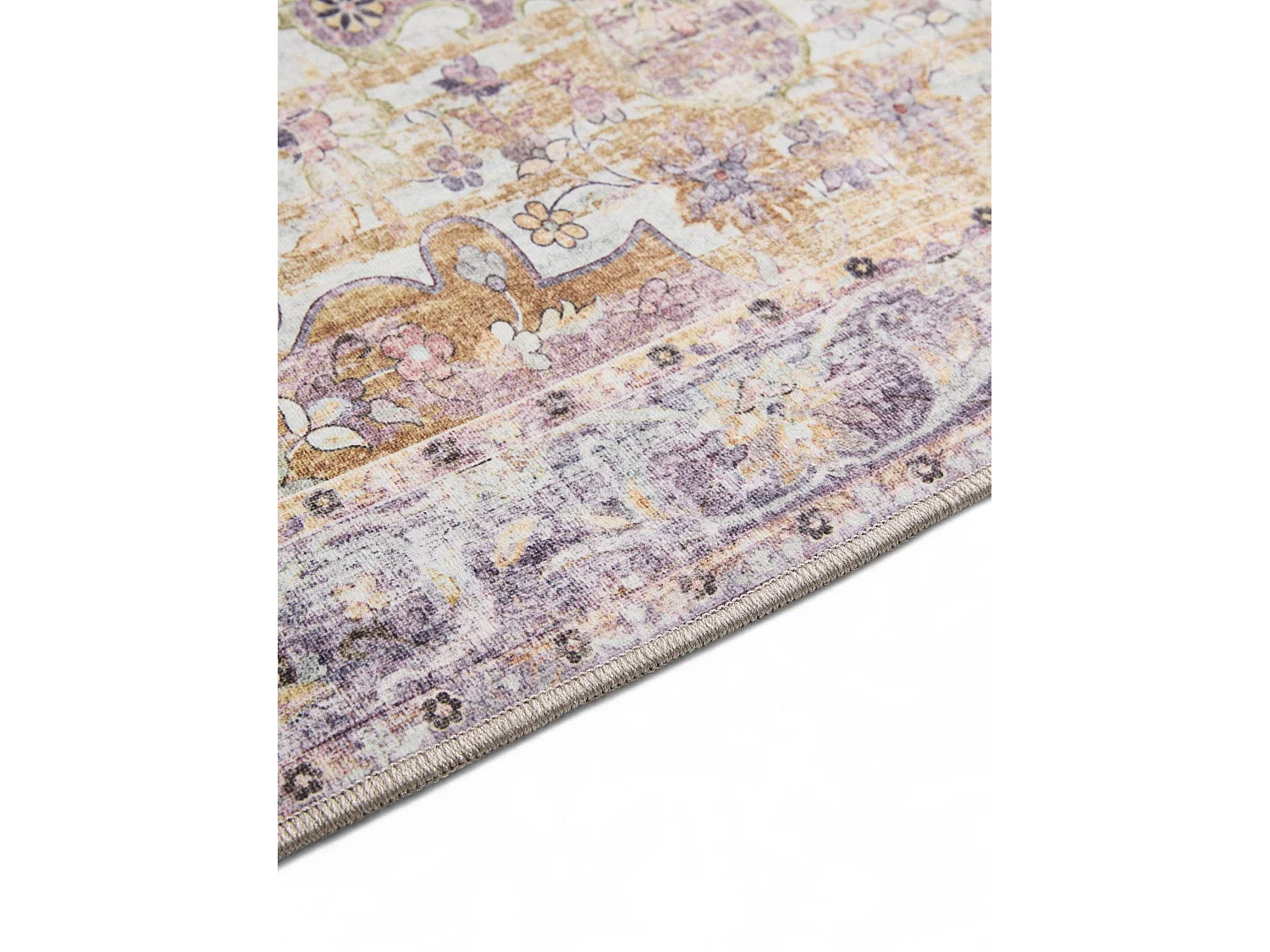 Tapis lavable George Multicouleur/Mauve 160x230 cm
