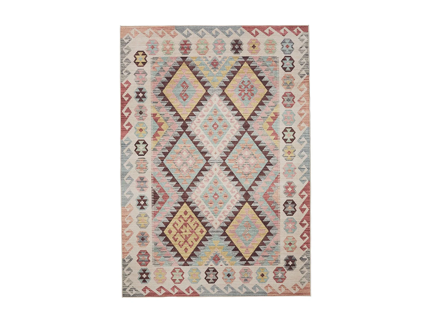 Tapis lavable George Multicouleur 120x170 cm