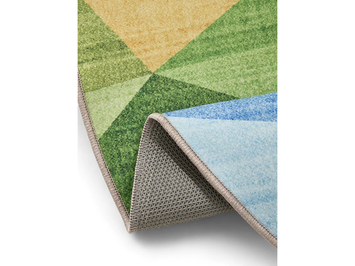 Tapis lavable George Multicouleur ø 120 cm rond