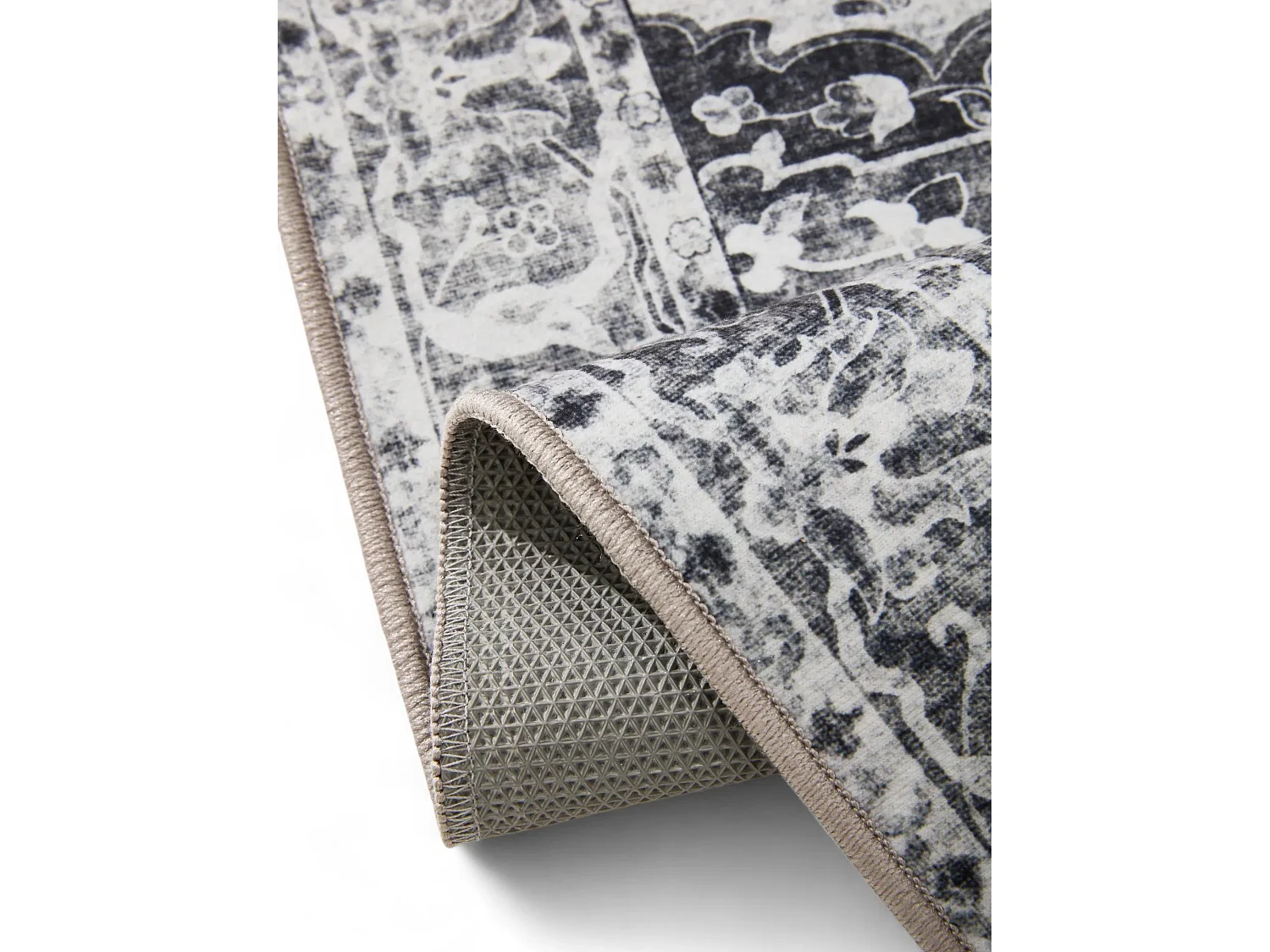 Tapis lavable George Anthracite 240x340 cm