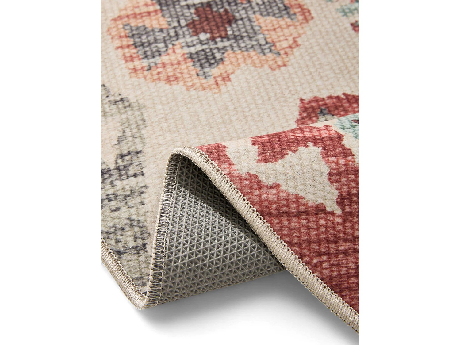 Tapis lavable George Multicouleur ø 160 cm rond