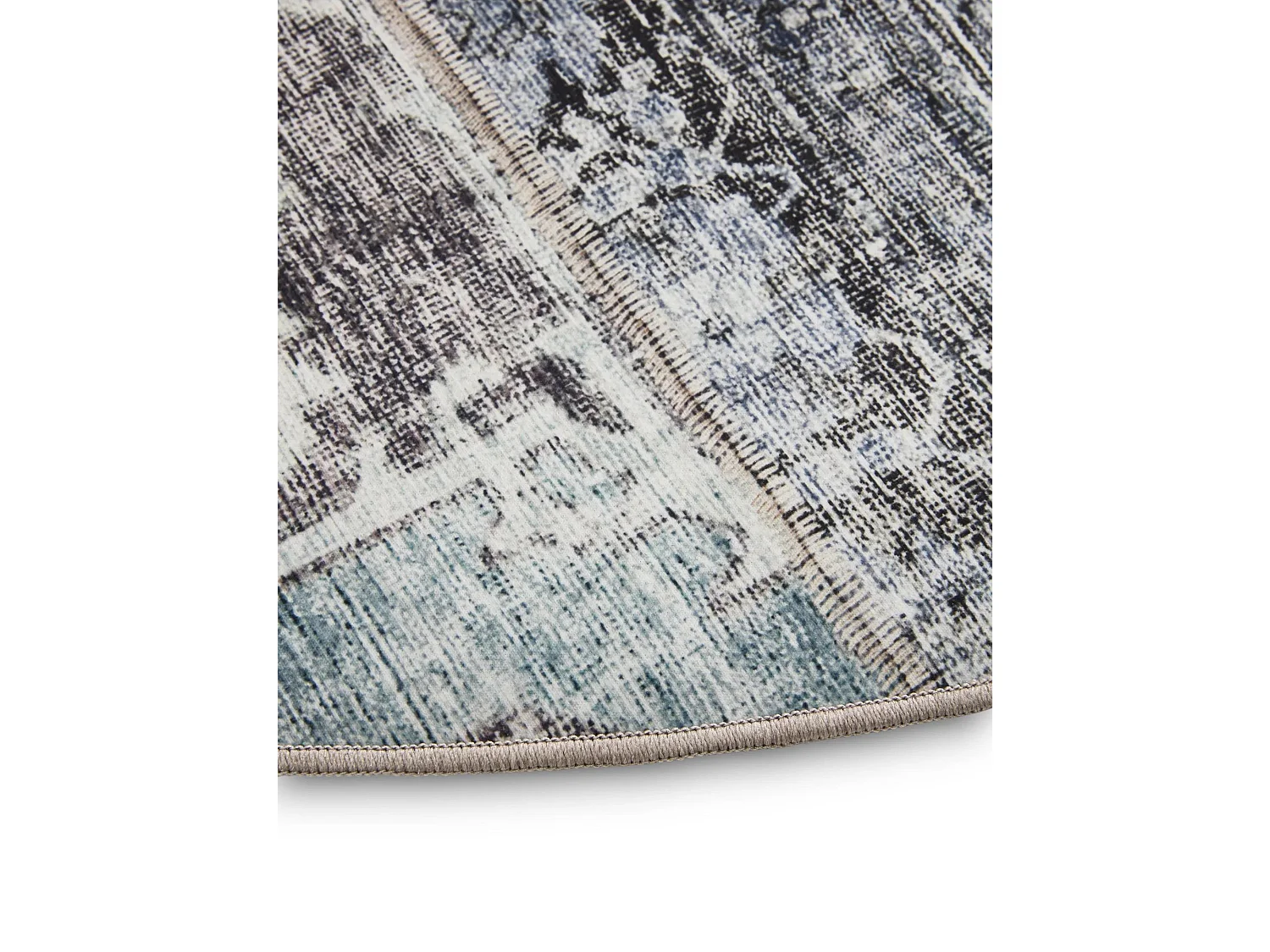 Tapis lavable George Multicouleur ø 120 cm rond