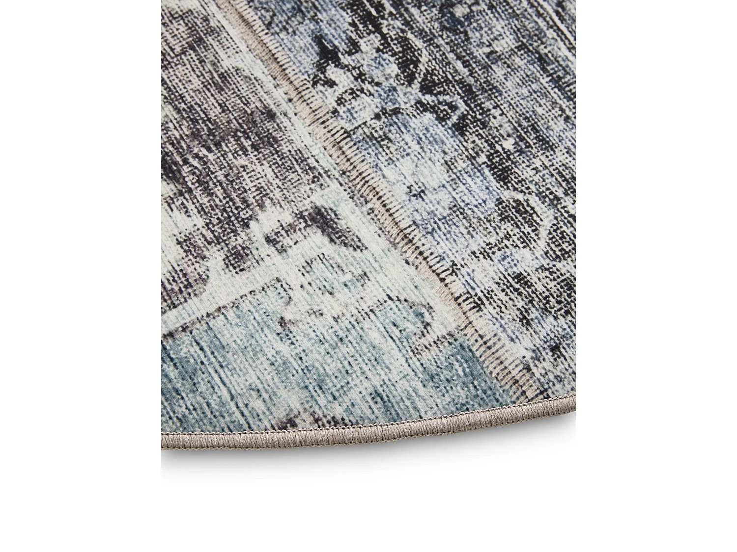 Tapis lavable George Multicouleur ø 160 cm rond