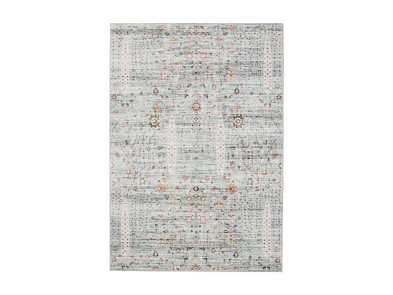 Tapis lavable George Turquoise 300x400 cm