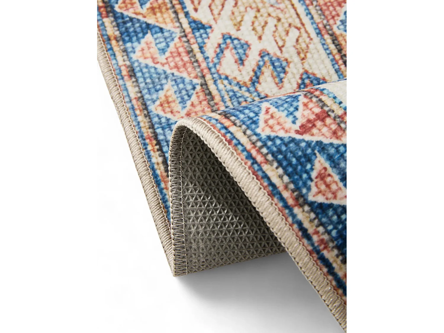 Tapis lavable George Bleu 160x230 cm