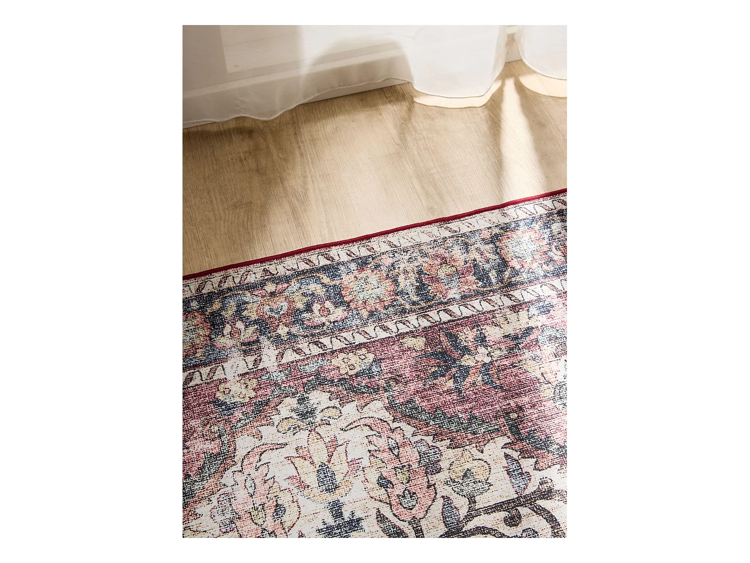Tapis lavable George Multicouleur/Rouge 300x400 cm