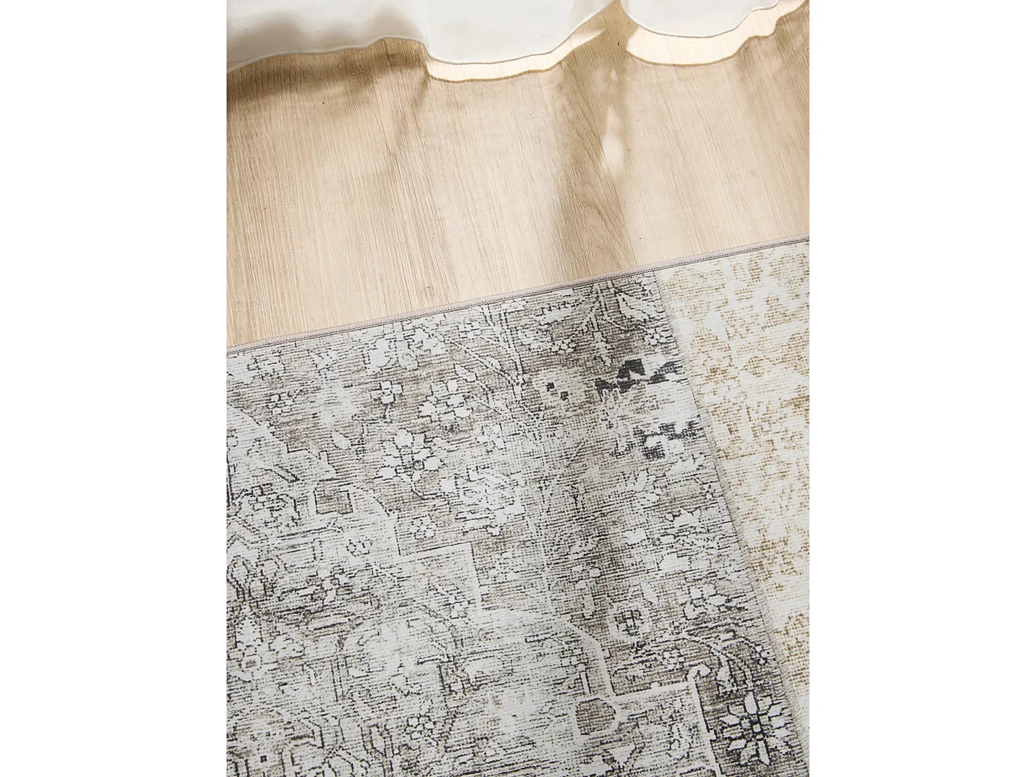 Tapis lavable George Gris 300x400 cm