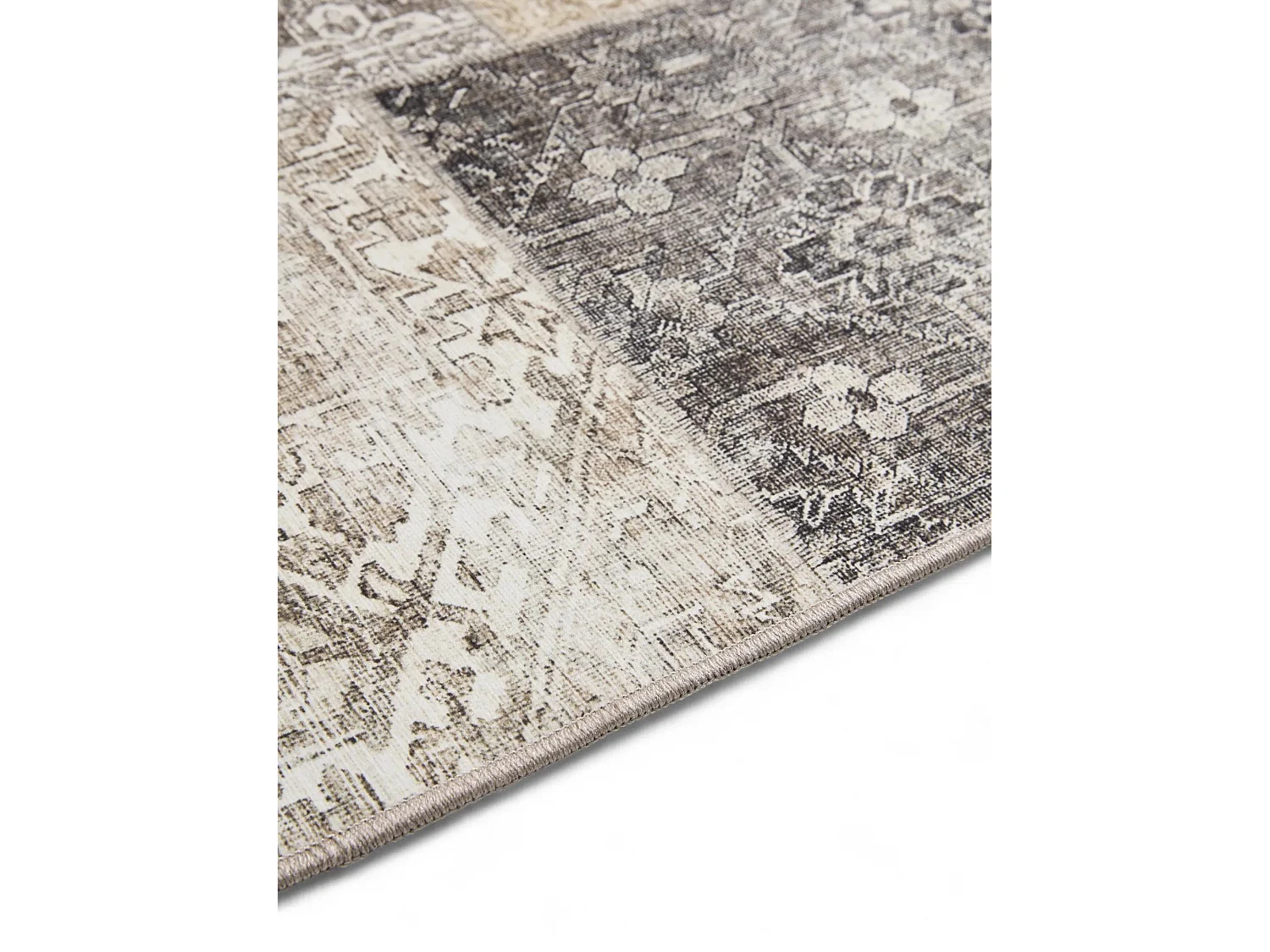 Tapis lavable George Gris 300x400 cm