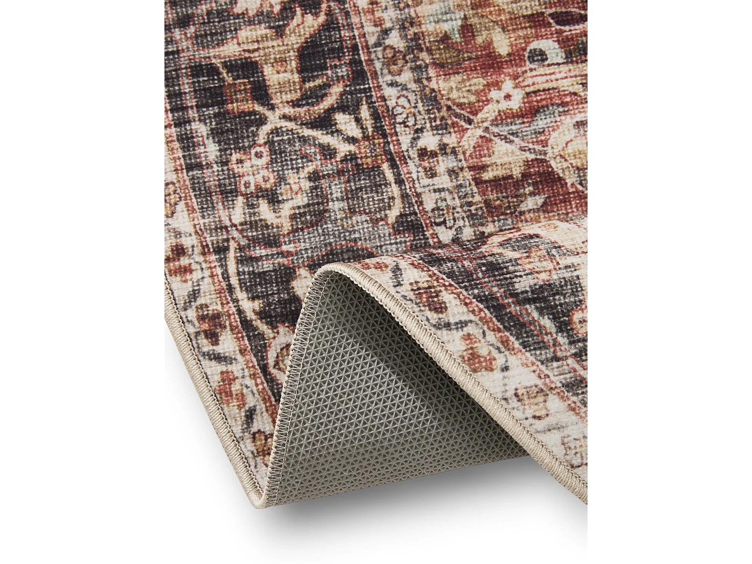 Tapis lavable George Multicouleur ø 120 cm rond