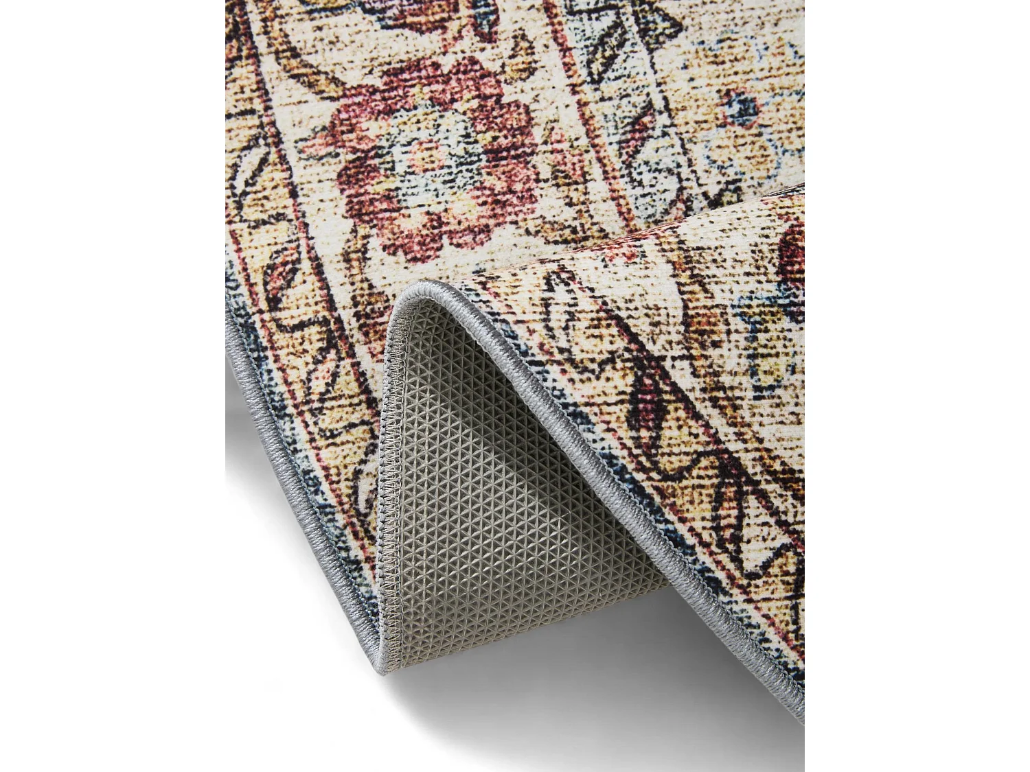 Tapis lavable George Multicouleur ø 120 cm rond