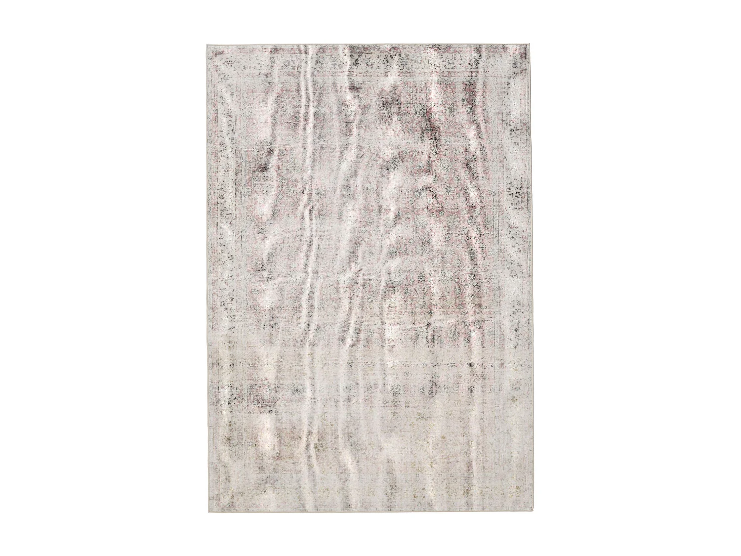 Tapis lavable George Beige/Rose 240x340 cm