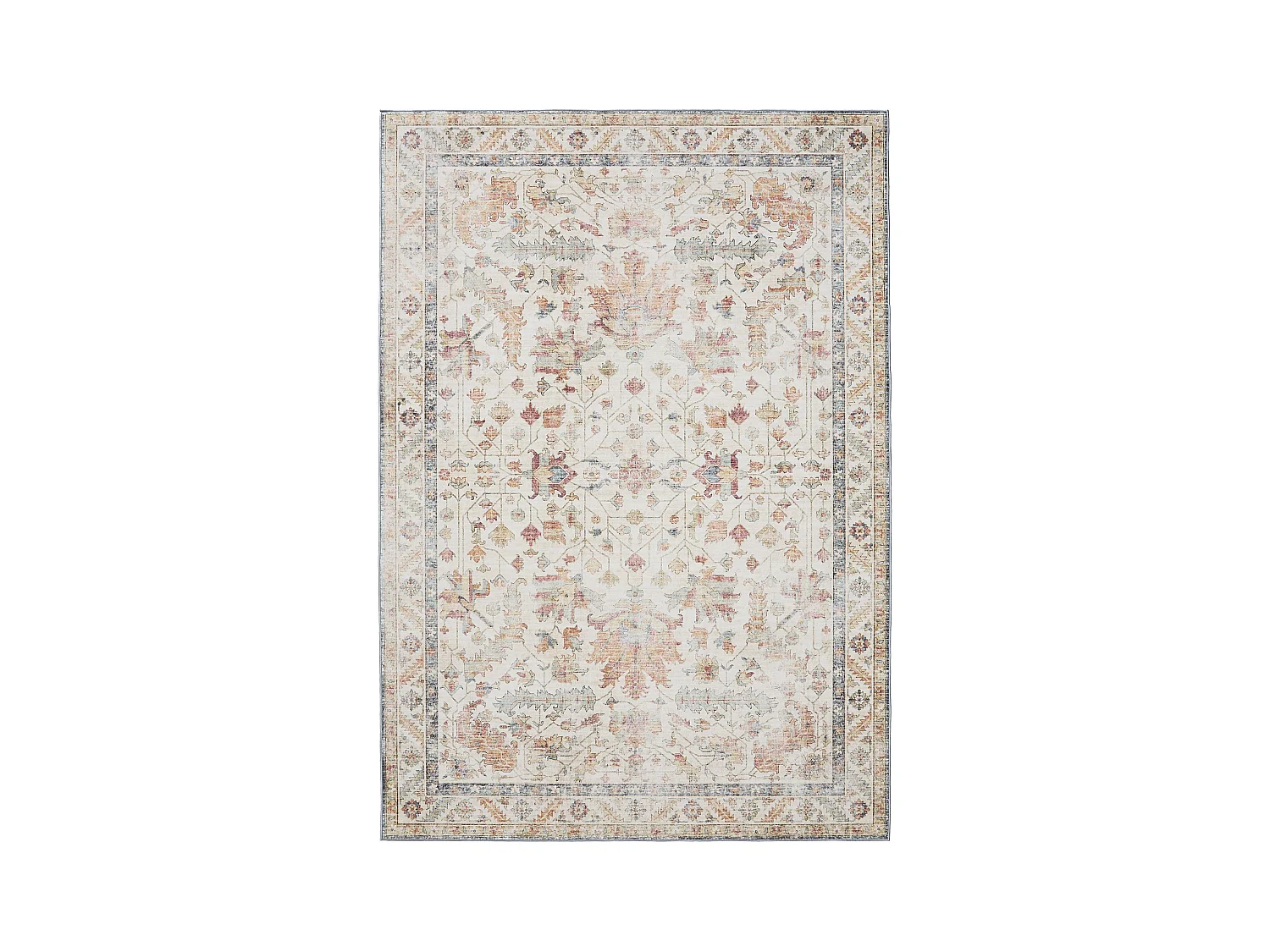 Tapis lavable George Multicouleur/Beige 200x300 cm