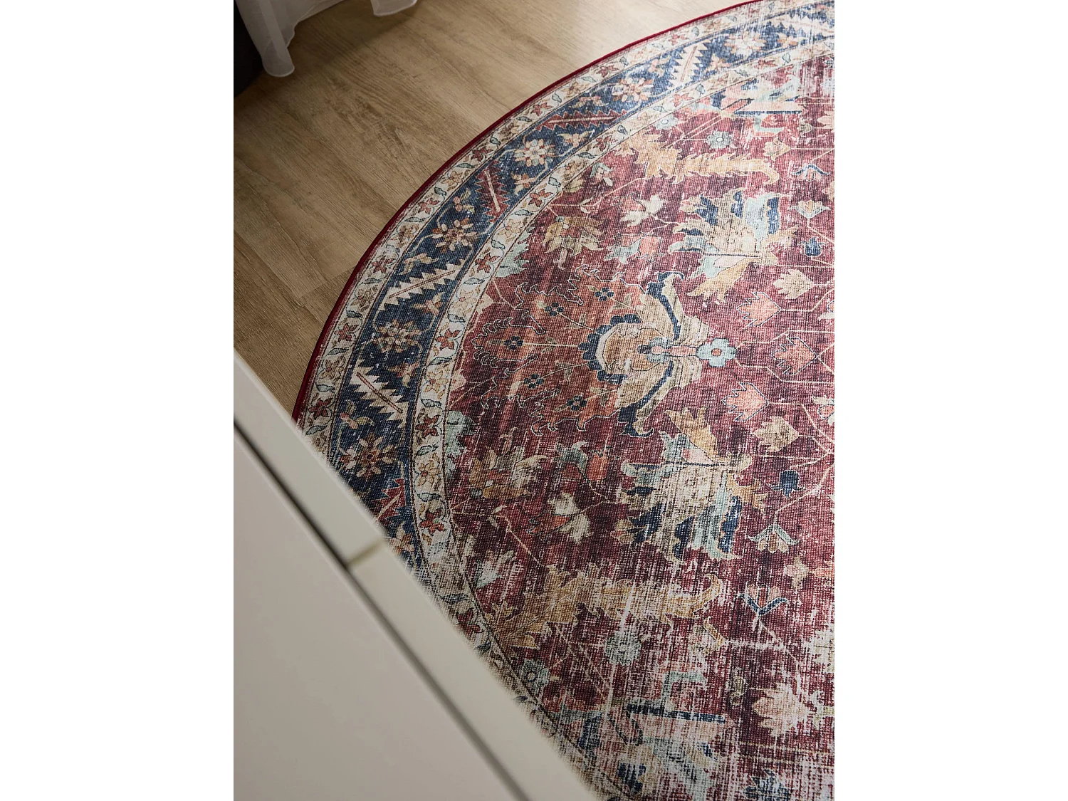 Tapis lavable George Multicouleur ø 160 cm rond