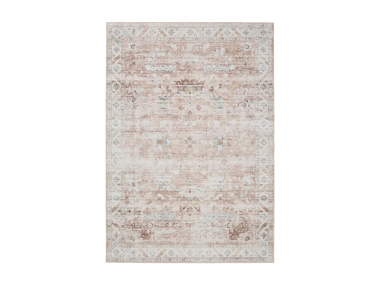 Tapis lavable George Rose 160x230 cm