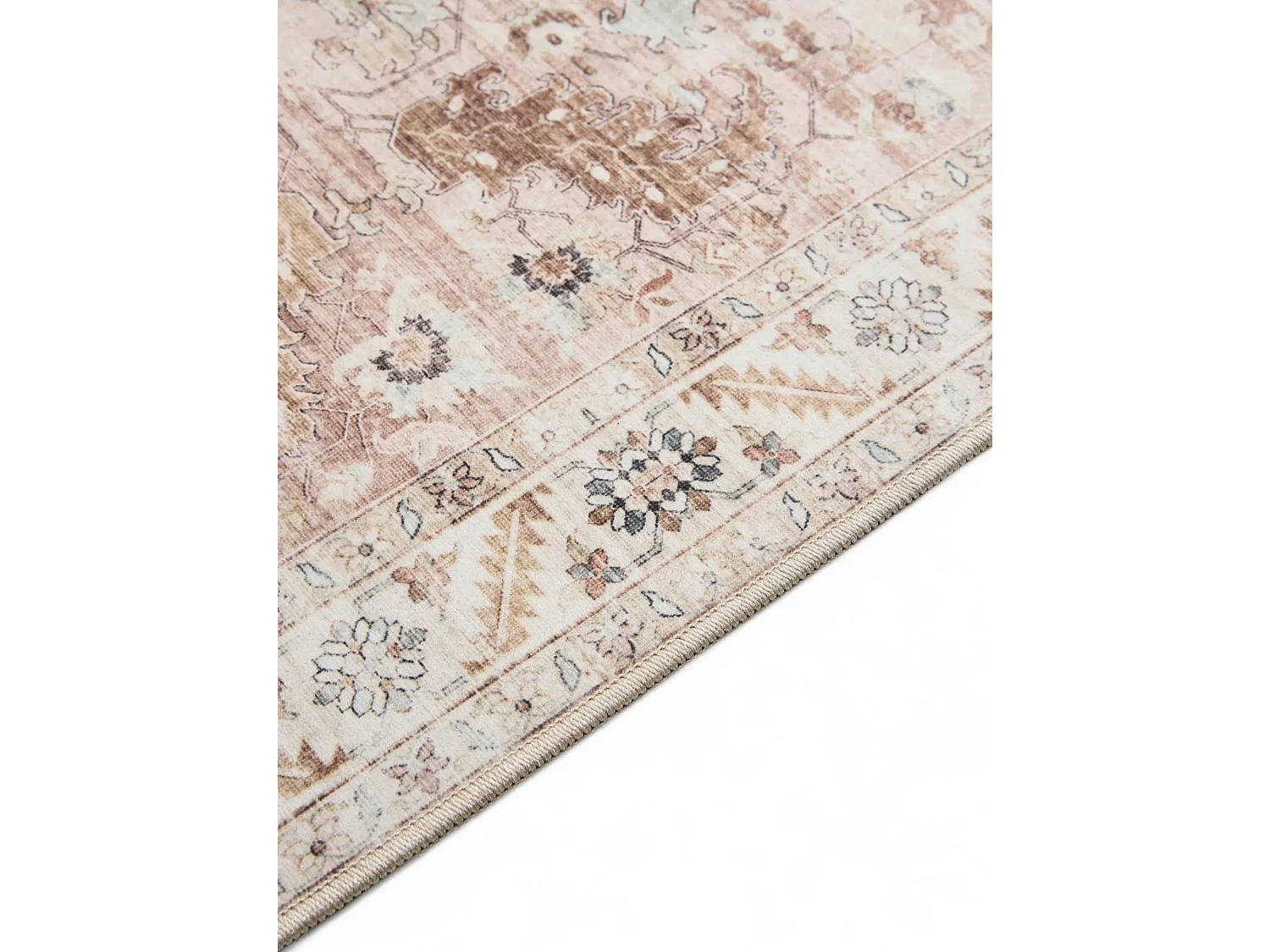Tapis lavable George Rose 160x230 cm