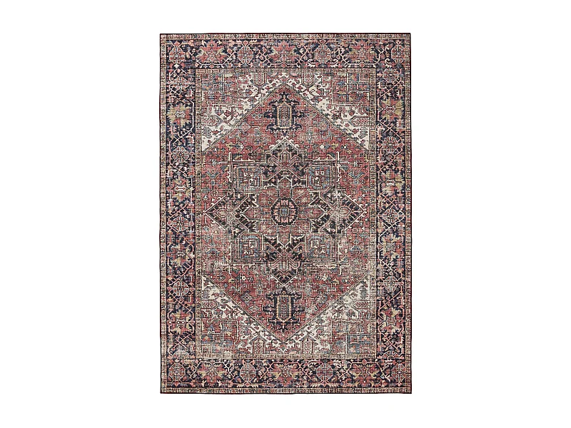 Tapis lavable George Multicouleur/Beige 300x400 cm