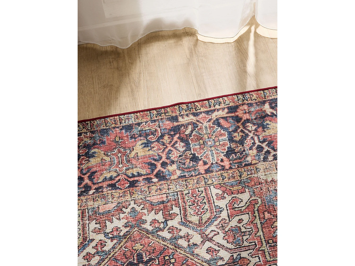 Tapis lavable George Multicouleur/Beige 300x400 cm