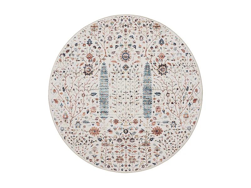 Tapis lavable George Multicouleur ø 160 cm rond