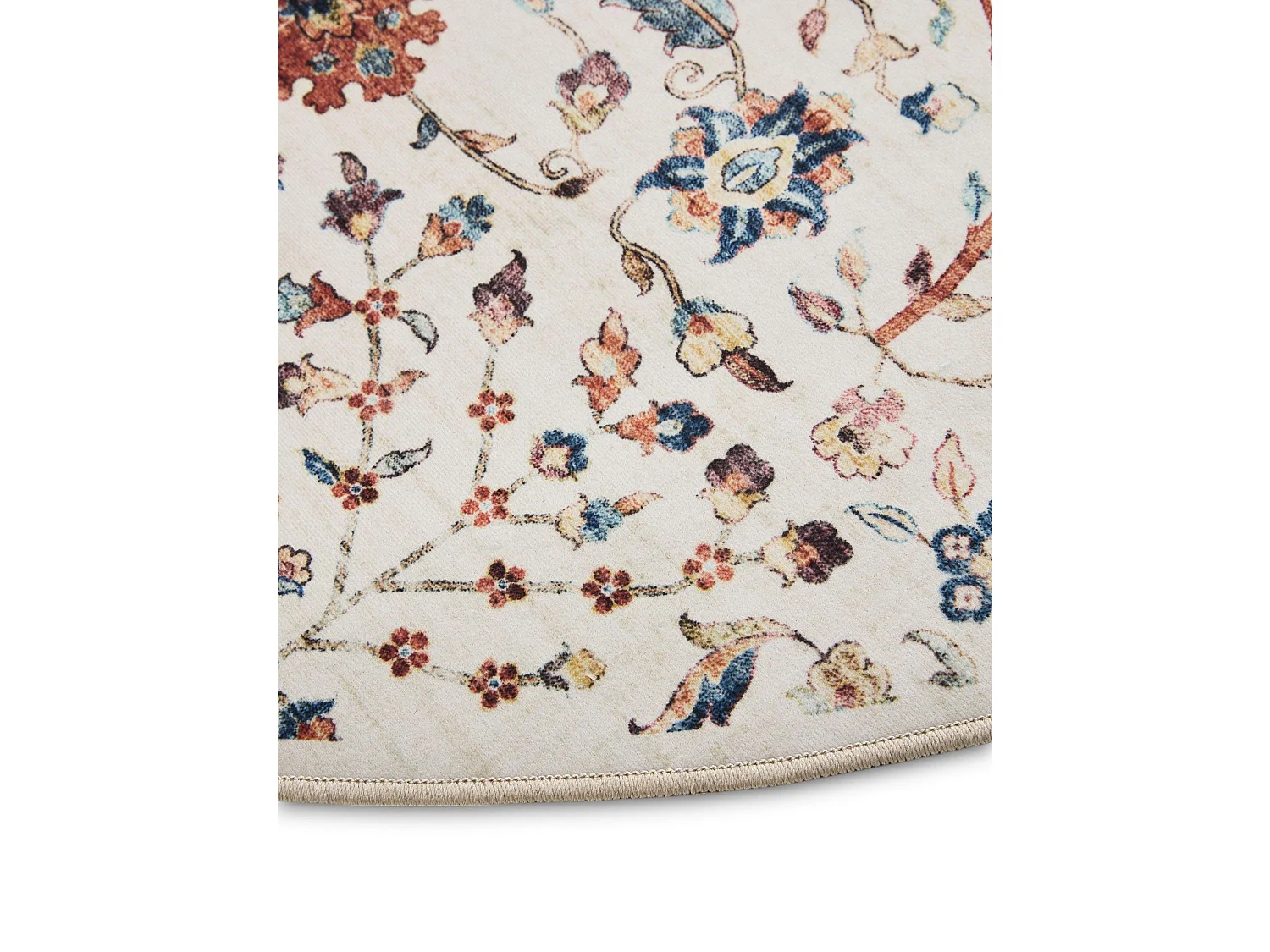 Tapis lavable George Multicouleur ø 160 cm rond