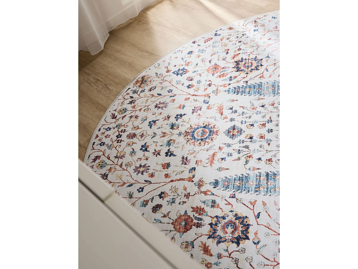 Tapis lavable George Multicouleur ø 160 cm rond