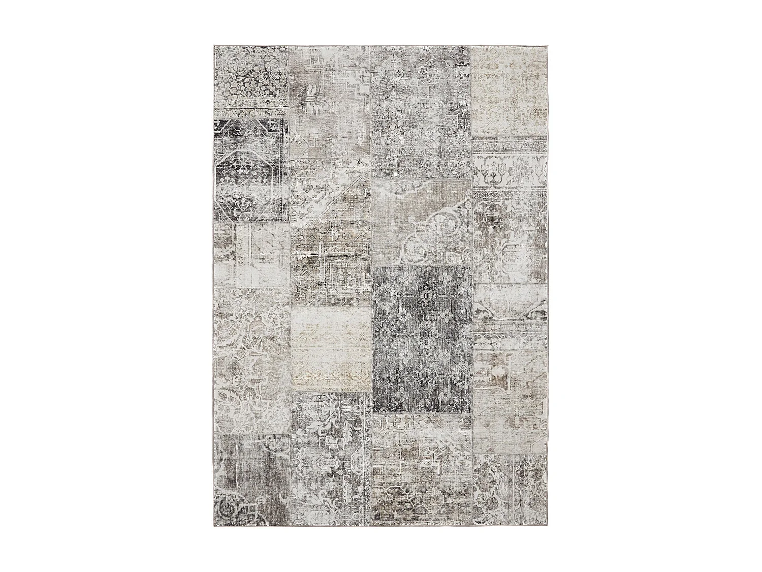 Tapis lavable George Gris 80x150 cm