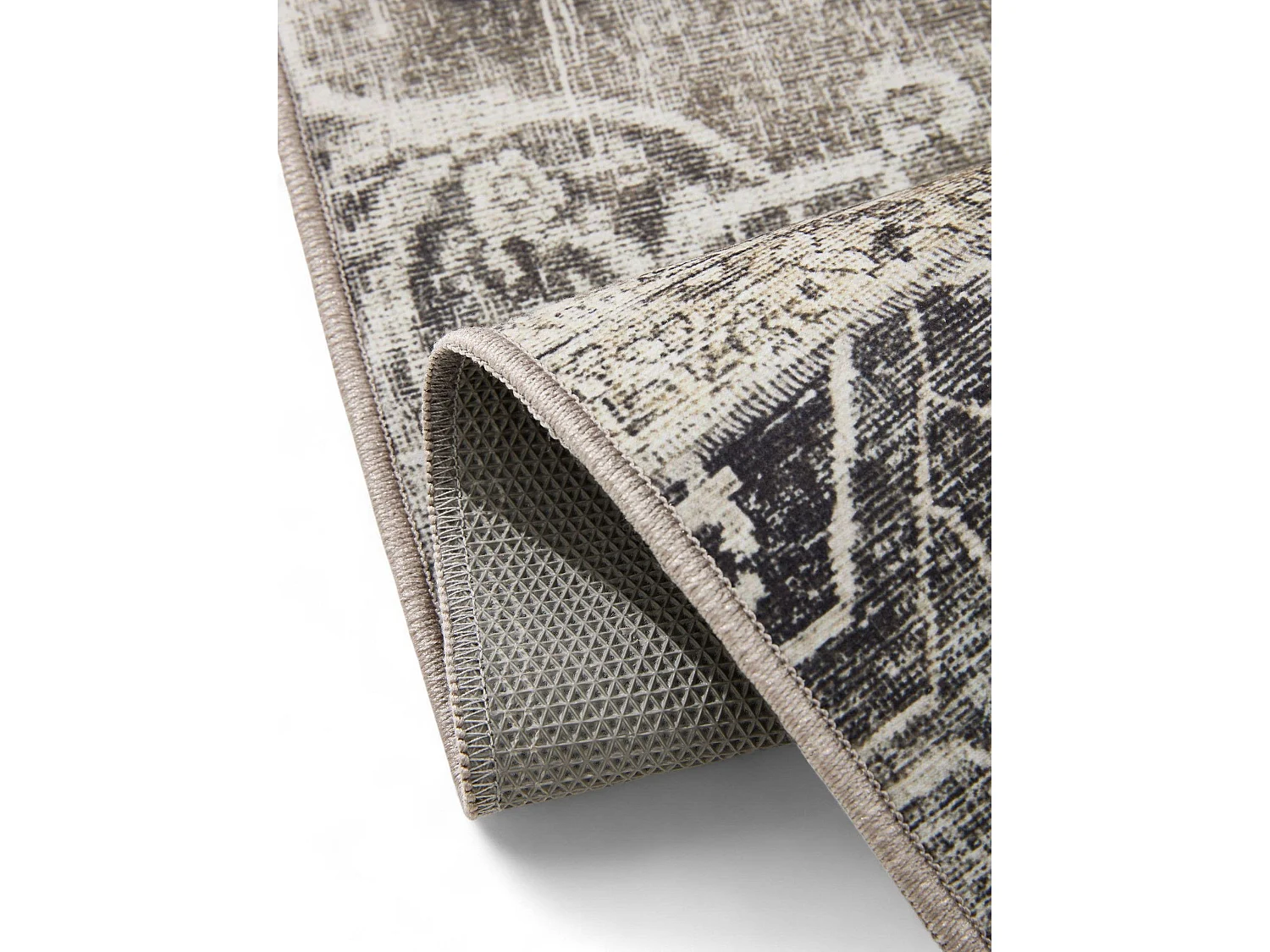 Tapis lavable George Gris 80x150 cm