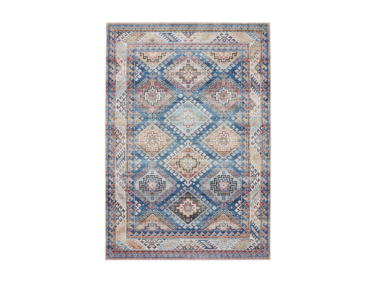 Tapis lavable George Bleu 120x170 cm