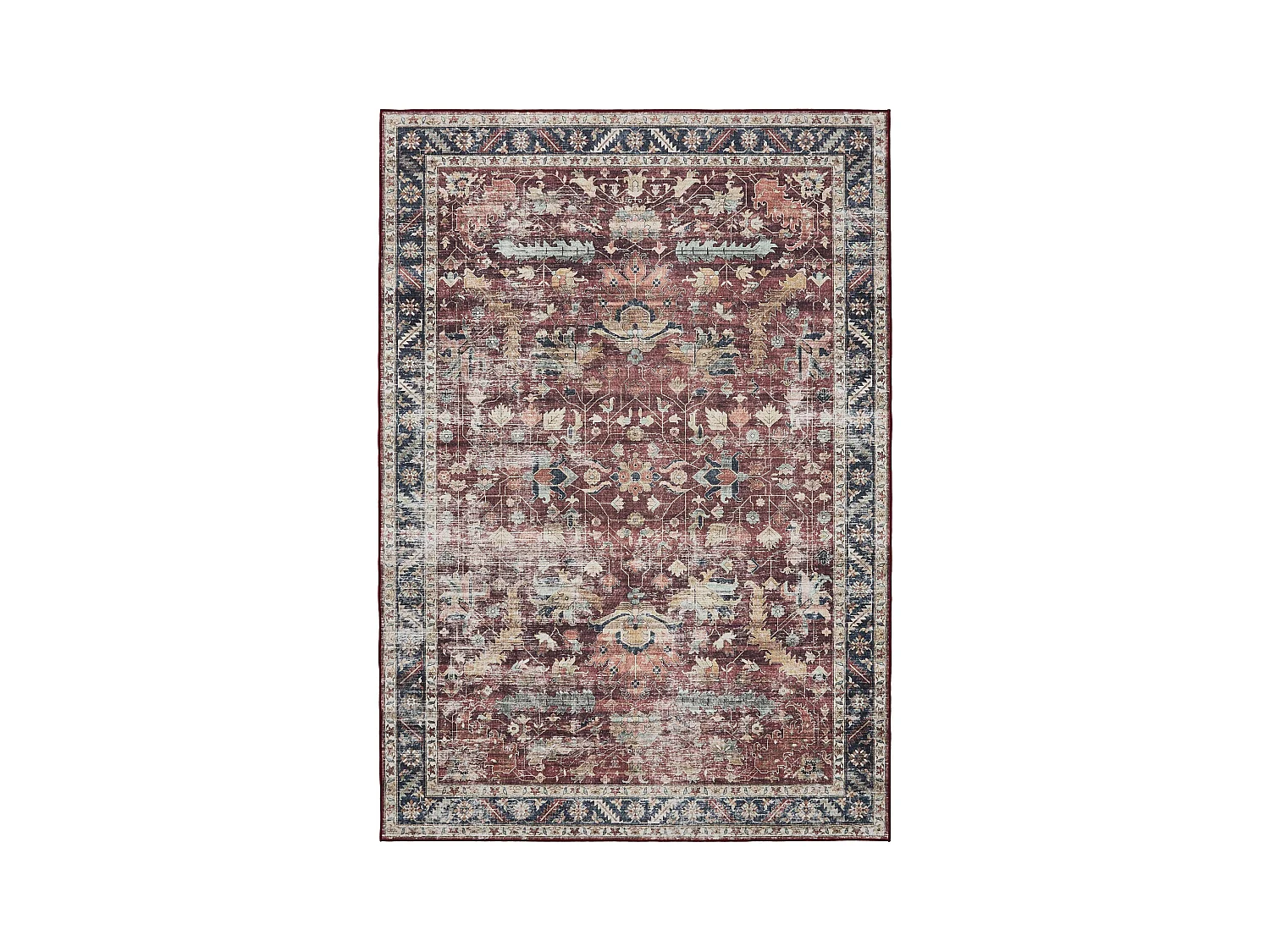 Tapis lavable George Multicouleur 140x200 cm