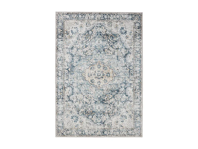 Tapis lavable George Bleu 160x230 cm