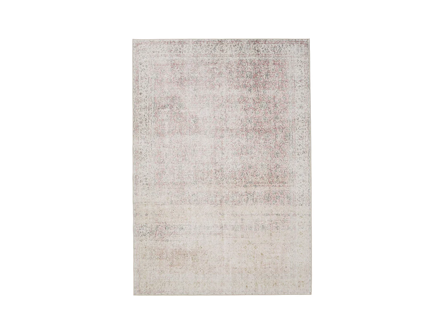 Tapis lavable George Beige/Rose 140x200 cm