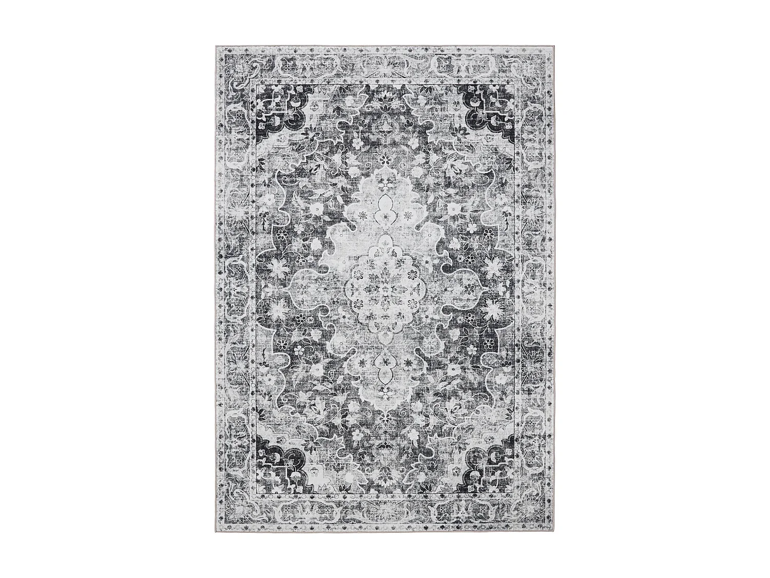 Tapis lavable George Anthracite 300x400 cm