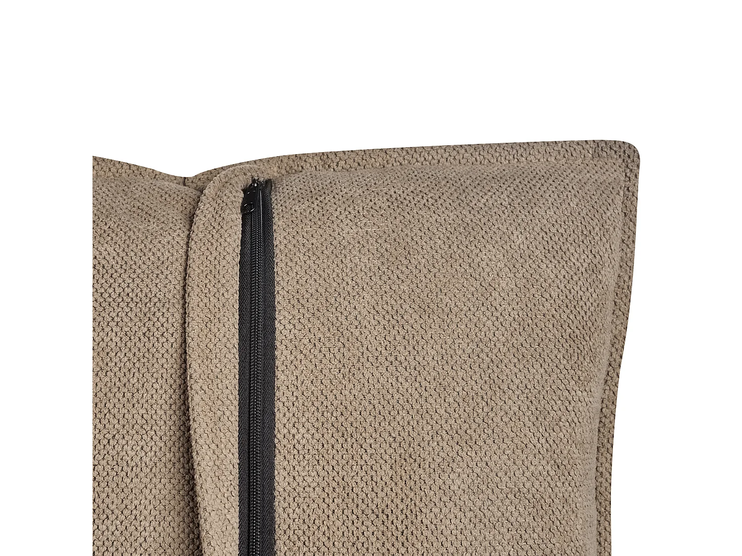 Canapé 2 places HOBRO Tissu Marron clair